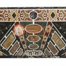 Black Marble Decorative Hallway Table Top Marquetry Inlay Outdoor Decor E1651 Black Marble Decorative Hallway Table Top Marquetry Inlay Outdoor Decor E1651