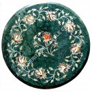 15" Green Marble Bedroom Coffee Garden Table Top Inlay Floral Patio Decor H5005A 15" Green Marble Bedroom Coffee Garden Table Top Inlay Floral Patio Decor H5005A