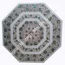 36" Marble Octagon Coffee Table Top Stone Paua Shell Occasion Garden Decor Arts