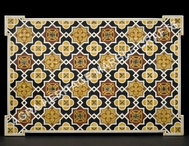 5'x3' Marble Top Center Dining Table Online Handmade Inlay Living Decor H4669A