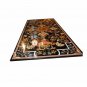 56"x28" Black Marble Decorative Center Table Top Marquetry Inlay Art Decor E1668