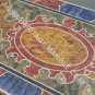5'x3' White Marble Side Dining Table Top Beautiful Scagliola Inlay Decor H602B