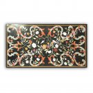 6'x3' Marble Contemporary Dining Table Top Marquetry Inlay Furniture Decor E987B