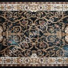 5'x3' Black Marble Dining Excluisve Table Top Pietra Dura Inlay Home Decor H5071