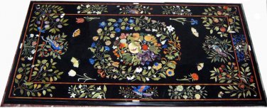 3'x6' Marble Dining Table Top Butterfly Pietra Inlaid New Pattern Special Decor