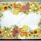 5'x3' White Dining Marble Table Top Fruit Floral Inlaid Beautiful Design H4976 5'x3' White Dining Marble Table Top Fruit Floral Inlaid Beautiful Design H4976