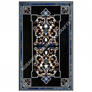 Marble Dinette Countertops Table Marquetry Inlay Stunning Art Hallway Decor E606