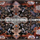 Attractive Marble Occasional Beautiful Table Top Mosaic Inlaid Patio Decor H5619