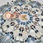 60" Marble White Center Dining Side Table Top Italian Inlay Art Home Decor M003