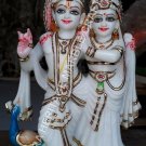 24" Handcrafted Indian Marble Radha Krishna Idol Figurine Wedding Gift E1481 24" Handcrafted Indian Marble Radha Krishna Idol Figurine Wedding Gift E1481