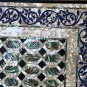 6'x3' Inlaid Top Dining Marble Table Pauashell Lapis Inlay Furniture Decor E769A
