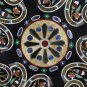5'x5' Marble Round Dining Table Top Scagliola Inlay Design Occasional Decorative