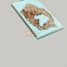Wooden Resin Epoxy Coffee Dining Table Top Made to Order Custom Furniture Decor