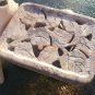 5"x3.5" Soapstone Marble Soap Dish Bar Floral Handmade Deisgn Bathroom Decor Art