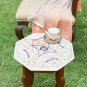 18" Unique Random Art Top Coffee Table Top Real Mop Inlaid Stone Art Gift Her