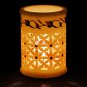White Marble Pen Holder Lattice Lapiz Inlaid Design Handmade Gifts For Him New