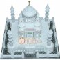 7" Marble White Collectible Taj Mahal Inlaid Historical Showpiece Gifts For Her