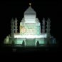 7" Marble White Collectible Taj Mahal Inlaid Historical Showpiece Gifts For Her