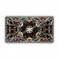 4'x2' Marble Black Center Dining Table Marquetry Inlay Furniture Decor E969