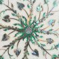 Marble Coffee Center Table Top Turquoise Pauashell Malachite Inlay Decor H2697