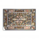 5'x4' Collectible Marble Dining Table Top Inlaid Design Living Room Decor E984