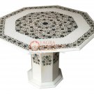 42" Marble Dining Center Table Top With Stand Pauashell Inlay Garden Decor E361A 42" Marble Dining Center Table Top With Stand Pauashell Inlay Garden Decor E361A