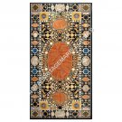 Marble Table Top Multi Marquetry Stone Stunning Beautiful Inlay Work Decor E609
