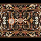 Dining Marble Table Top Pietra Dura Inlay Hard Stone Living Room Furniture E1654