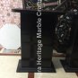 18"x15"x12" Black Marble Living Room Pedestal Table Stand/Base Decor E555