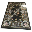 Marble Big Dining Table Top Marquetry Inlay Stone Hallway Christmas Decor E1538