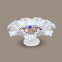 Marble Dining Table Centerpiece Fruit Bowl Inlay semi Precious Floral Design