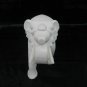 6.5" Elephant Trunk Up Marble Statue Russian Art Animal Figurine Showpiece Gifts