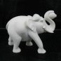 6.5" Elephant Trunk Up Marble Statue Russian Art Animal Figurine Showpiece Gifts