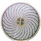 36" White Marble Dining Hallway Table Top Multi Inlay Outdoor Home Decor H3382A