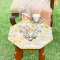 Marble Top Kitchen Table 15"x15" Mop Stone Mosaic Floral Art Good Friday Gifts