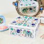 Modern Jewelry Storage Box For Girls Marble Inlay Jewellery Case Valentine Day