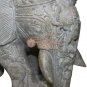 7" Natural SoapStone Marble Jumbo Elephant Statue Collectible Housewarming Gifts