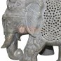 7" Natural SoapStone Marble Jumbo Elephant Statue Collectible Housewarming Gifts