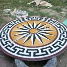 24" Marble Round Coffee Center Table Top Handmade Inlay Furniture Decor E845 24" Marble Round Coffee Center Table Top Handmade Inlay Furniture Decor E845