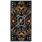 Intregrate Marble Hallway Dining Table Top Bird Floral Marquetry Inlay Home E629