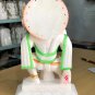 10" Marble Decorative Hanuman Ji Hand Painted Statue Hinduism Gift Decor E1305
