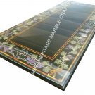 5'x3' Marble Dining Center Side Table Top Marquetry Grapes Inlay Decor H3487A 5'x3' Marble Dining Center Side Table Top Marquetry Grapes Inlay Decor H3487A