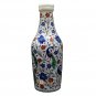 Alabaster Marble Handmade Flower Storage Vase lapis Inlaid Multi Stone Art Decor