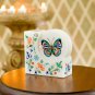 White Marble Collectible Dining Table Decor coaster Set Unique Multi Stone Arts