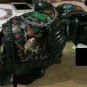 4" Black Marble Elephant Peacock Parrot Pietra Dura Mosaic Gifts Decor Inlay Art