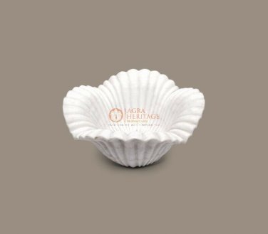 Handmade Marble Fruit Organizer Bowl Beautiful Antique Art Kitchen Accessories