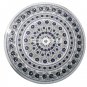 24" Marble Round Side Coffee Table Top Lapis Lazuli Inlay Pietradure Arts Decor