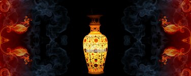 18" Antique Marble High Quality Inlay Work Decorative Flower Vase Gift Fine Arts