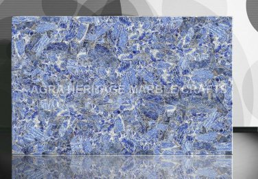 4'x2' Random Beautiful Marble Sodalite Slab Inay Mosaic Decor Kitchen Patio E260