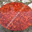 Random Inlay Marble Round Coffee Dining Table Top Inlay Stone Home Decor H5389 Random Inlay Marble Round Coffee Dining Table Top Inlay Stone Home Decor H5389